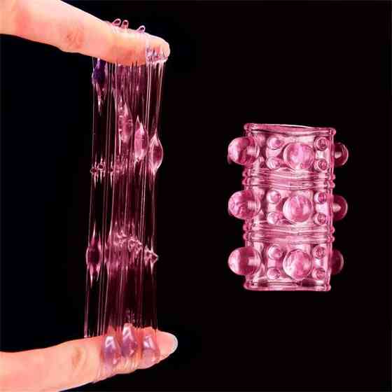 Еластична рельєфна насадка на пеніс Вінниця