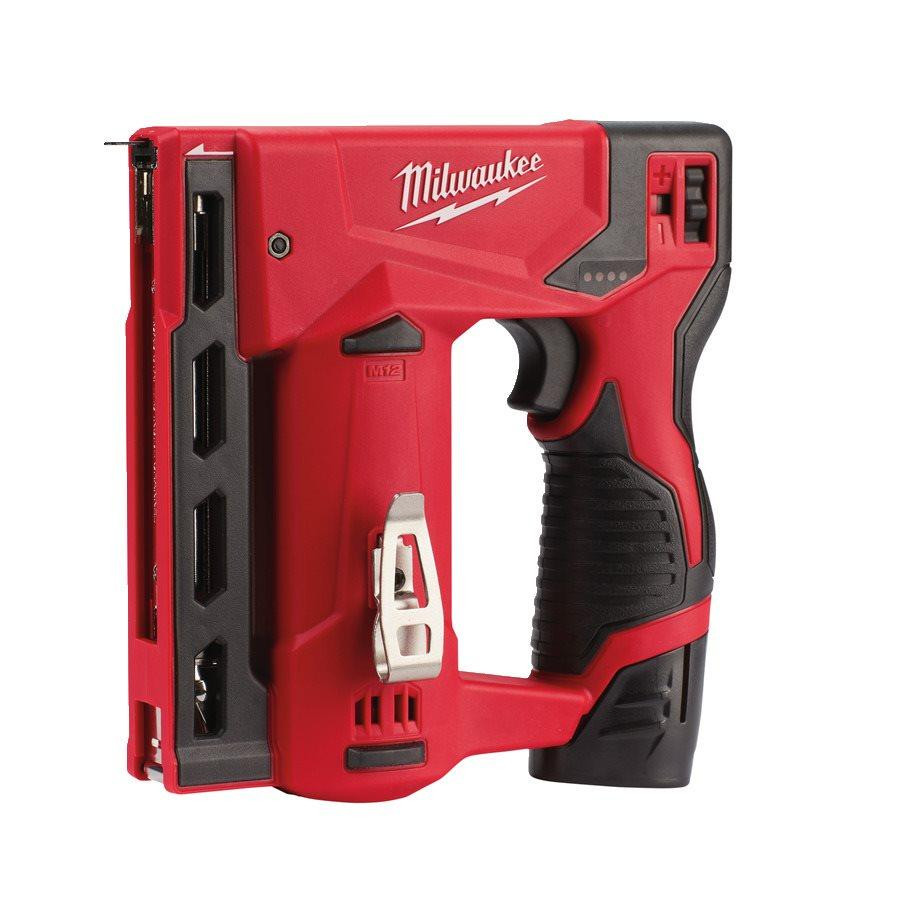 Степлер аккумуляторный MILWAUKEE, M12 BST-202X (+ заряд.устройство, 2 акум.X 2Аг, HD кейс) Одесса - изображение 8