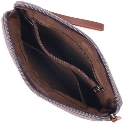 Сумка Vintage З текстилю Сіра (21259) Вінниця - фото 10