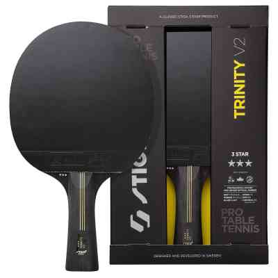 Ракетка для настольного тенниса Stiga Ракетка для настільного тенісу Stiga Trinity 3 Star ver.2 FL (1213-1208-3 (931706) Винница