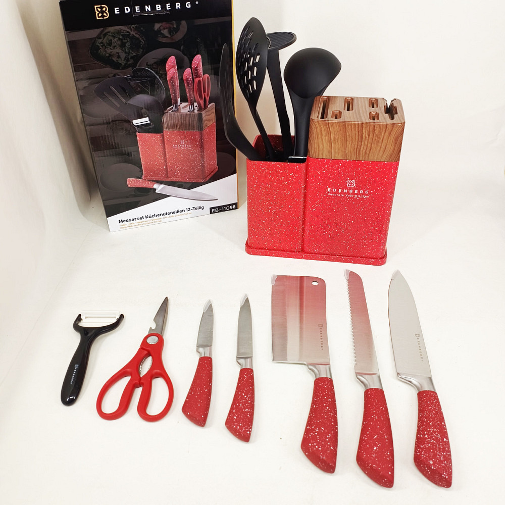 Набор ножей для новой кухни, Кухонный нож из стали нержавейки, Красивые кухонные ножи PR-42 Львов - изображение 9