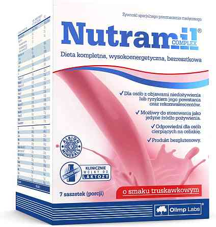 Заменитель питания OLIMP Nutramil complex (клубника) 7 sashets Луцк