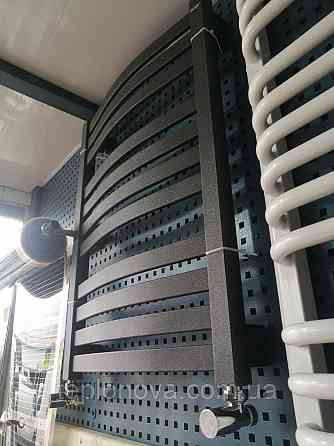 Водяна Рушникосушка Чорна Плоска 710х500 Terma Dorota Чернівці