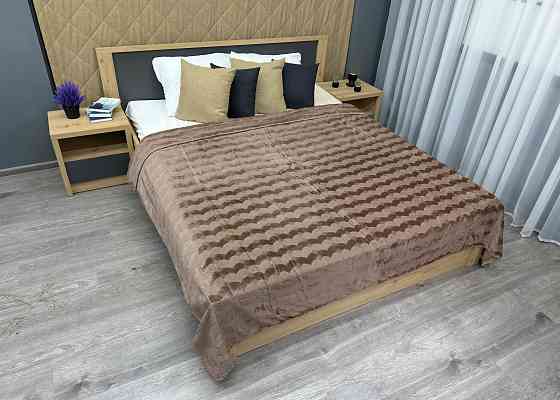 Плед-покривало 200х230 см (+-5см) Капучино (87-253) Київ