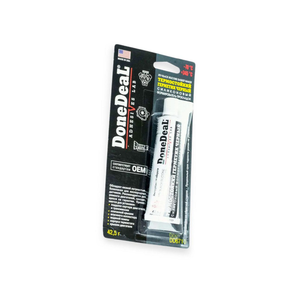 Герметик Done Deal 42,5 г малий, чорний Мукачево - фото 1