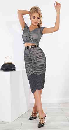 Интересный костюм топ и юбка (44) Киев