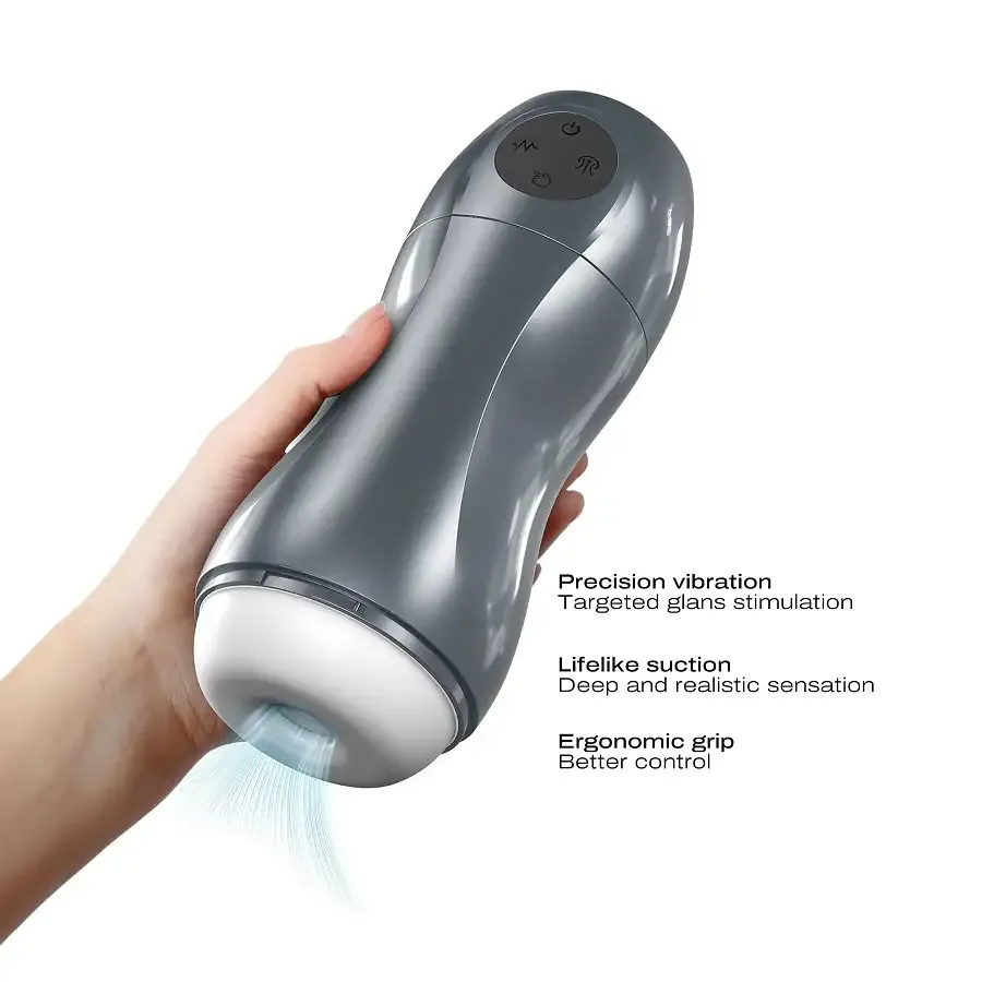 Вібромастурбатор Dorcel BLOWJOY VIBE, ефект всмоктування Львів - фото 2