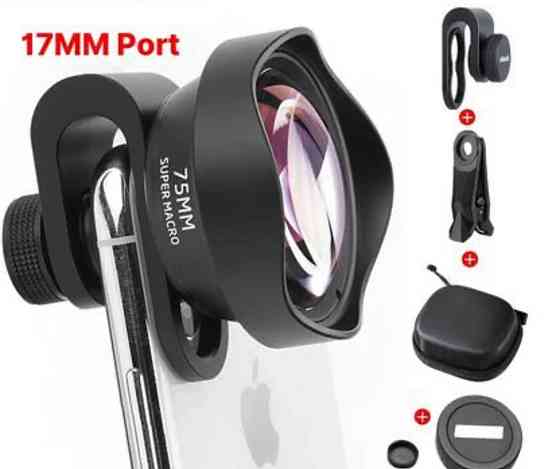 ULANZI 75mm Macro Lens — макрообъектив 10X для телефона макролинза. Харьков