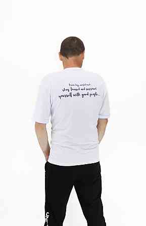 Футболка чоловіча трикотаж Білий 2XL Харків