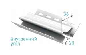 Внутрішній кут Ю-Пласт Дуб натуральний Дніпро