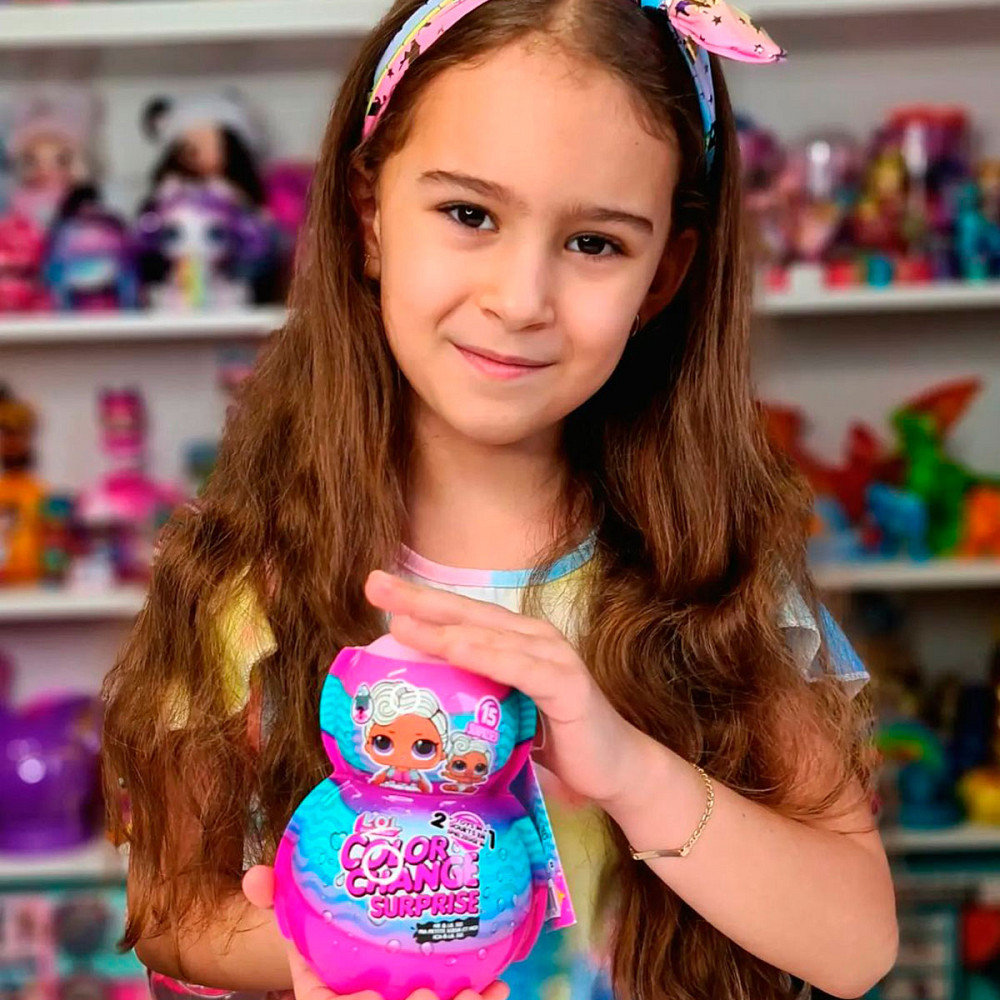 Ігровий набір з ляльками L.O.L. Surprise! серії Color change Me&My 2в1 – Крихітка та сестричка Днепр - изображение 12