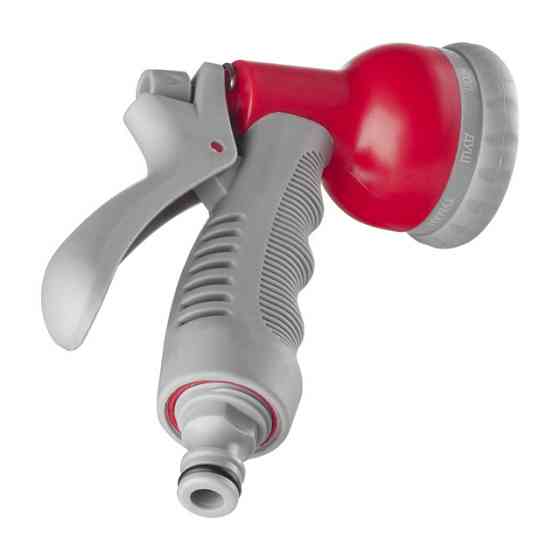 Пистолет-распылитель для полива, 8 режимов, материалы: ABS, PP, TPR INTERTOOL GE-0001 Киев