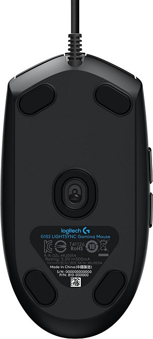 Миша Logitech G102 Lightsync (910-005823) Black (6587625) Киев - изображение 5