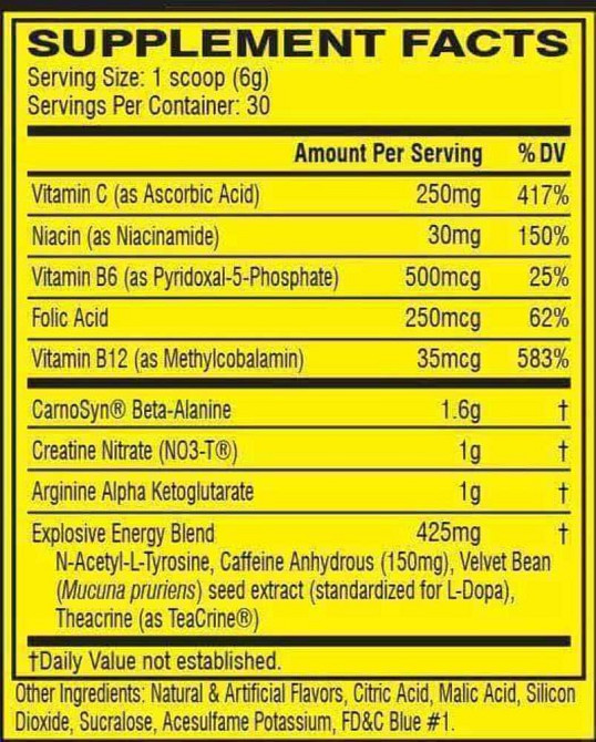 Передтренувальний комплекс Cellucor INT C4 60 serv 390 gram (Pink lemonade ) Луцьк - фото 2