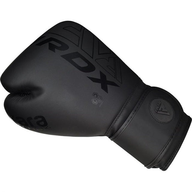 Боксерські рукавиці RDX F6 Kara Matte Black 8 унцій Каменское - изображение 8