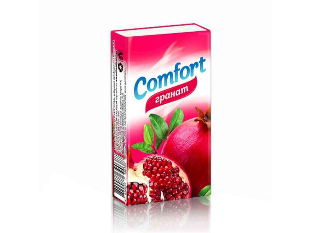 Носові хостинки аромат Гранат (1 блок/10 пач/8 хуст) ТМ Comfort Plus Київ - фото 1