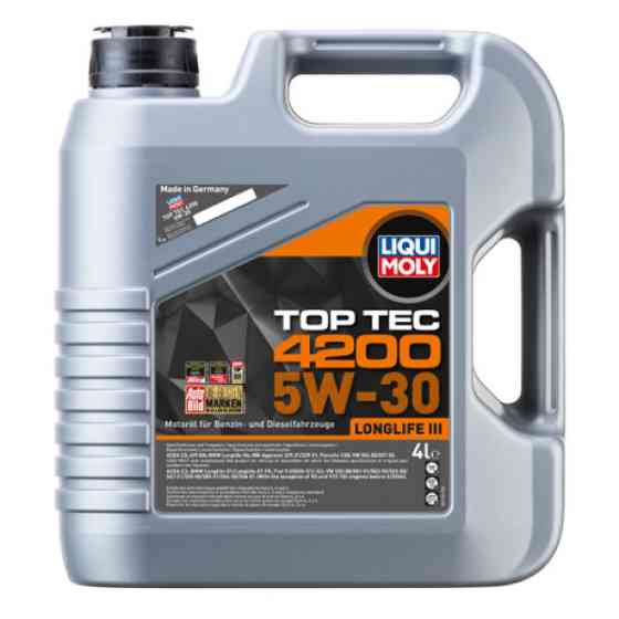 LIQUI MOLY Синтетична моторна олива - Top Tec 4200 SAE 5W-30 4л. Киев