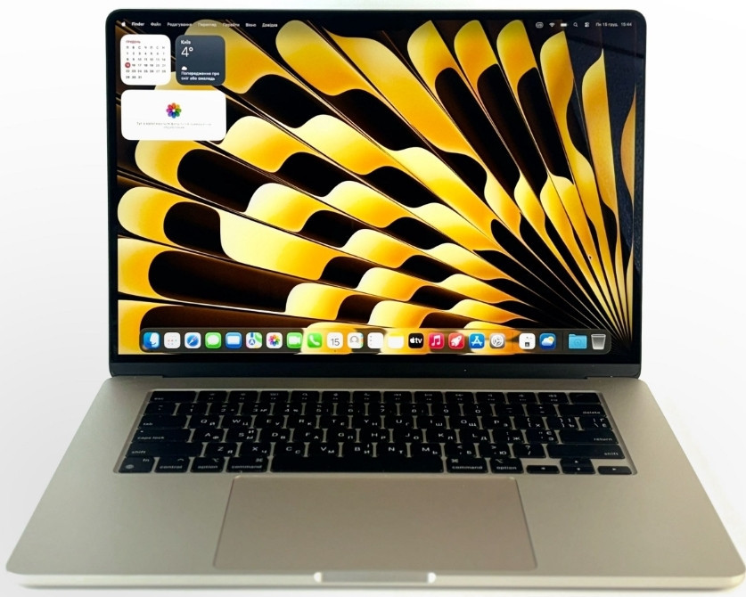 MacBook Air 15 (2024) M3 24GB 512GB Starlight 48 циклів. Київ - фото 8