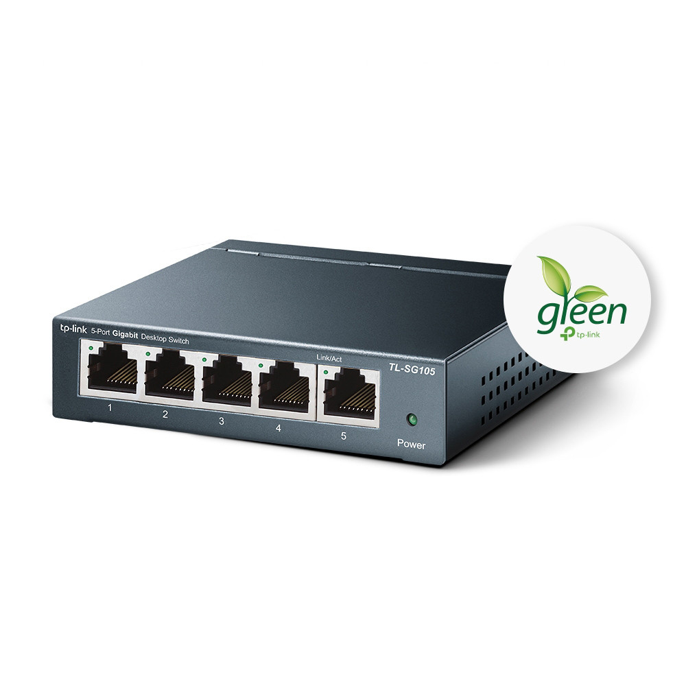 Комутатор TP-Link TL-SG105 5-портовий некерований Київ - фото 3