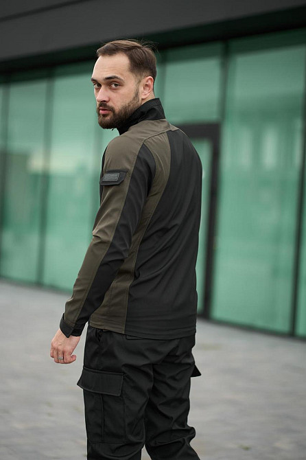 Чоловічий костюм Intruder Softshell куртка спортивна і штани карго весна осінь хакі Одеса - фото 3