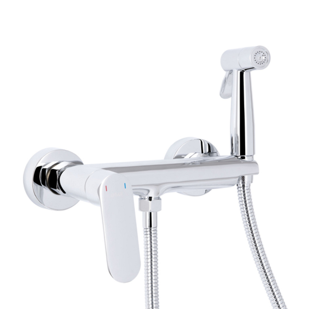 Гигиенический душ из латуни, круглый Qtap Evia (k30) QTEVI262CRM47582 Chrome Харьков - изображение 3