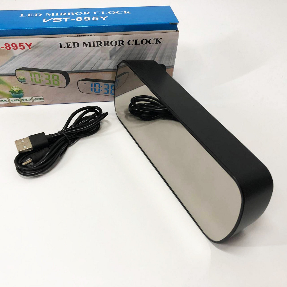 Часы светодиодные настольные хорошие, Электронные часы со встроенным дисплеем настольные классные EA-58 Ивано-Франковск - изображение 4