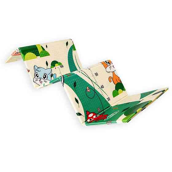 Дитячий складаний розвиваючий термокилимок 120х180х0,8см "Кошенята на риболовлі | Цуценята" (275) SW-00001318 Київ