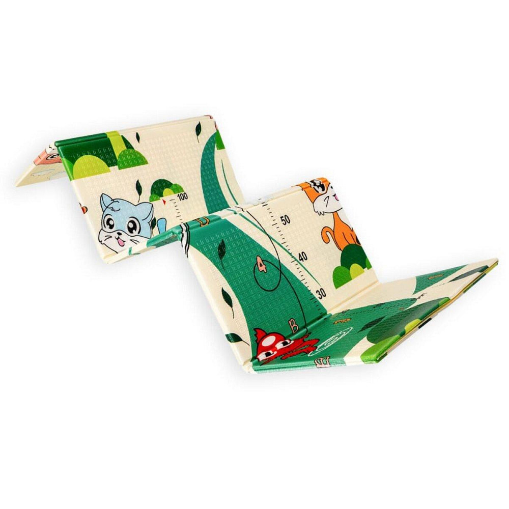 Дитячий складаний розвиваючий термокилимок 120х180х0,8см "Кошенята на риболовлі | Цуценята" (275) SW-00001318 Київ - фото 1