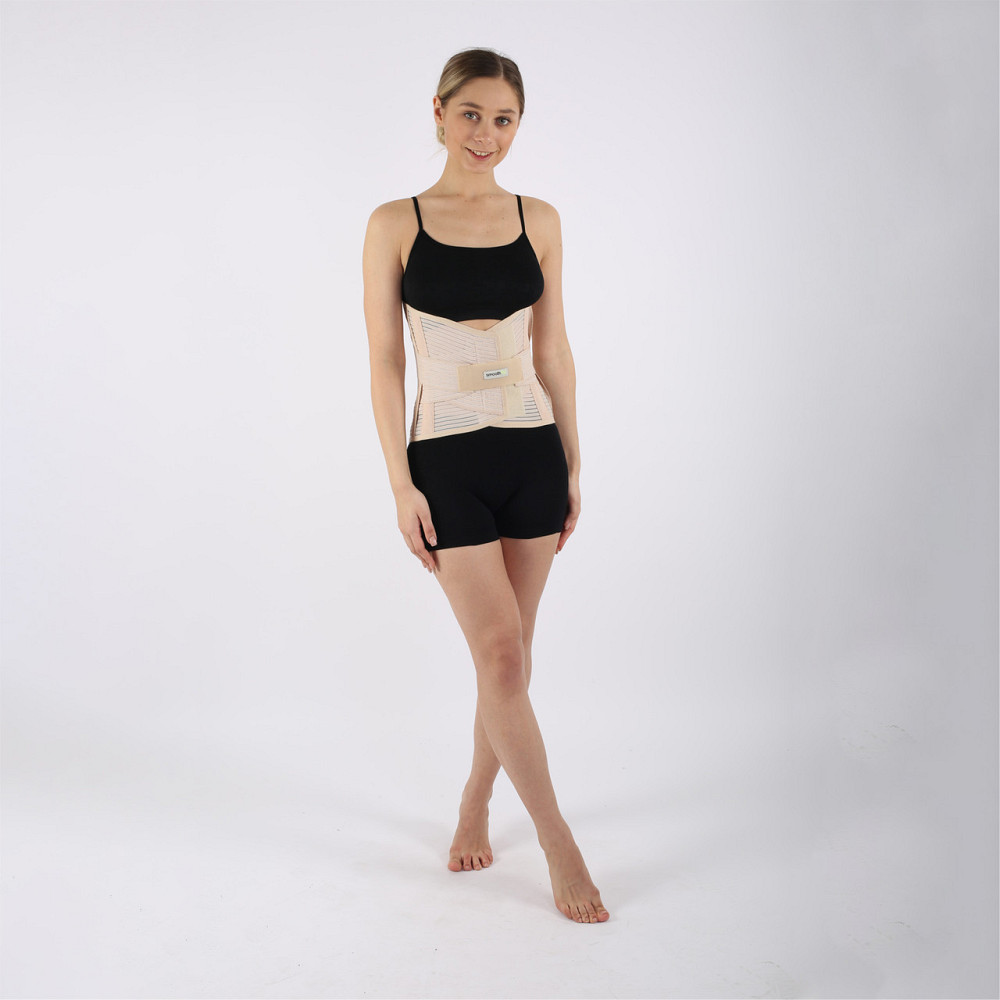 Бандаж попереково-крижовий, 6 ребер жорсткості, висота 32 см, пояс для спини CAS320K Розмір L Кам'янець-Подільський - фото 3