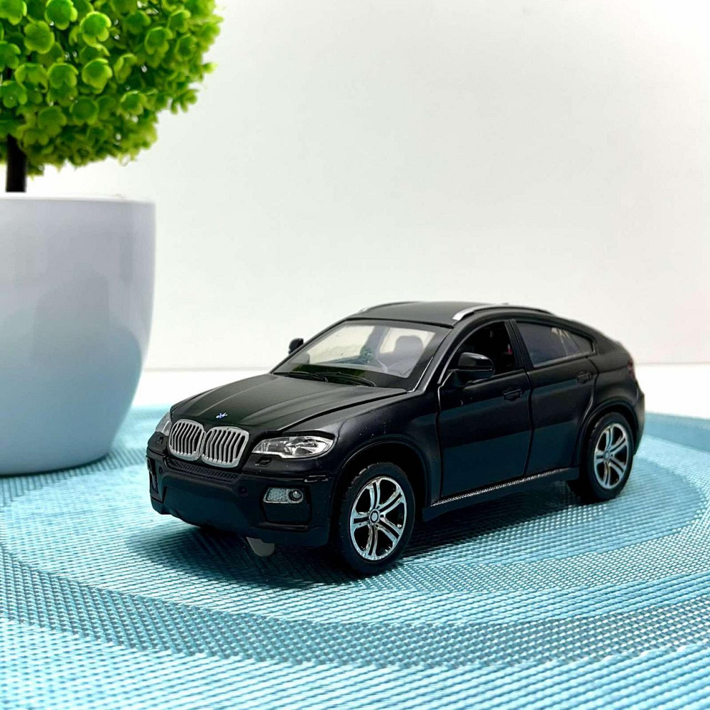 Машина джип Автосвіт BMW x6 металева інерційна 14см Червона (AP-1759) Чернигов - изображение 1