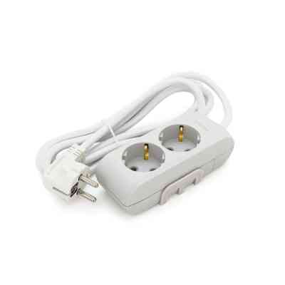 Мережевий подовжувач Panasonic X-tendia із заземленням 2 розетки, 2м (WLTB04222GR-UA) Вінниця