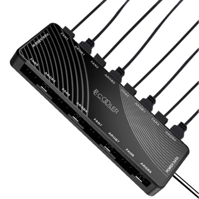 Модуль управления подсветкой PcCooler ARGB Hub-H01 Винница - изображение 6