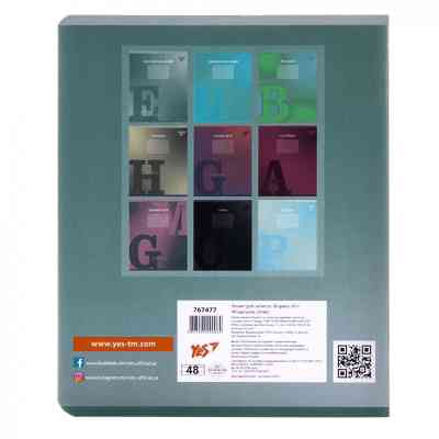 Зошит Yes предметний АНГЛІЙСЬКА МОВА Fusion 48 аркушів, лінія (767477) Вінниця