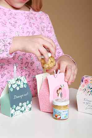 Подарок гостям на свадьбу Gef. Индивидуальные бонбоньерки для гостей. Одесса