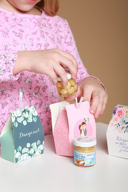 Подарок гостям на свадьбу Gef. Индивидуальные бонбоньерки для гостей. Одесса - изображение 2
