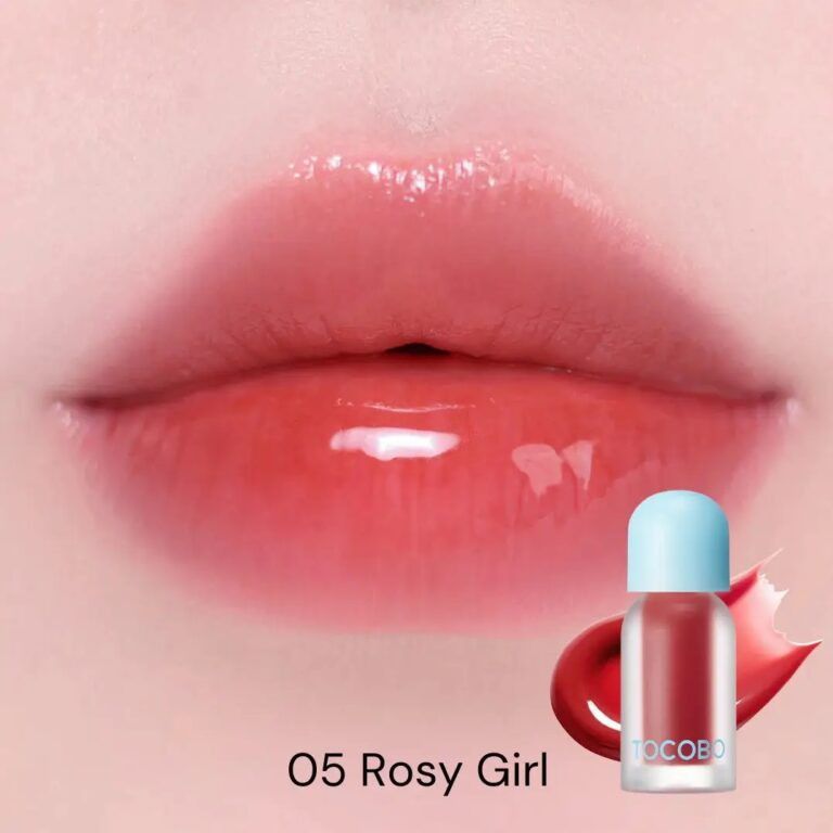 Масло для губ для объема и сияния Juicy Berry Plumping Lip Oil Tocobo 05 Rosy girl Tocobo 4 г Киев - изображение 5