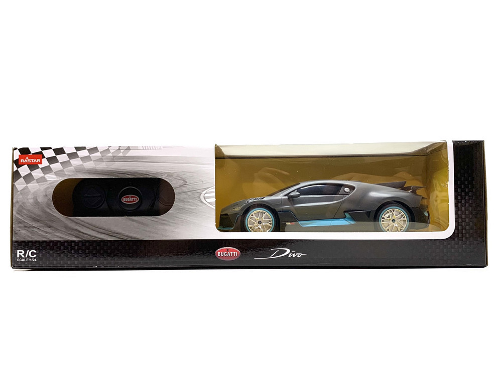 Машина Rastar на радіокеруванні Bugatti Divo масштаб 1:24 Сіра (98900) Чернігів - фото 8