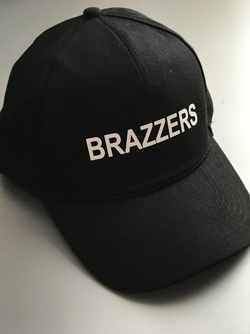 Чорна бавовняна Кепка/Бейсболка з написом BRAZZERS Чернівці - фото 2