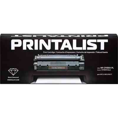 Картридж Printalist HP LJ M252/M277 CF400A Black (HP-CF400A-PL) Винница