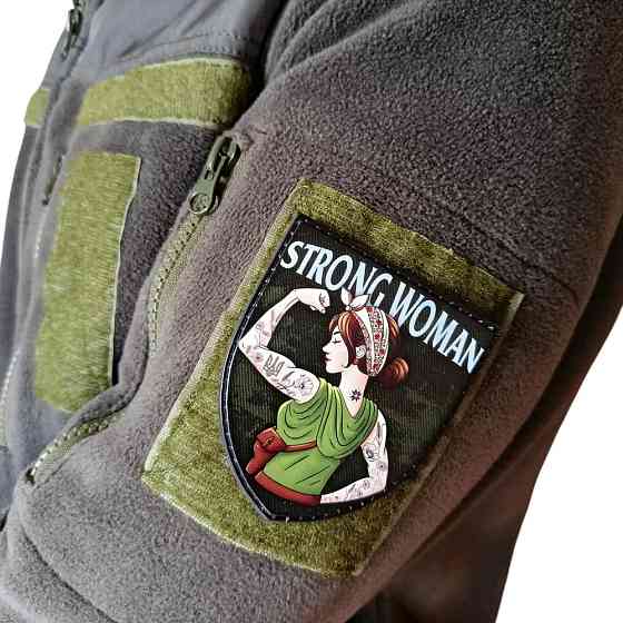 Патч / шеврон Strong Woman Запоріжжя