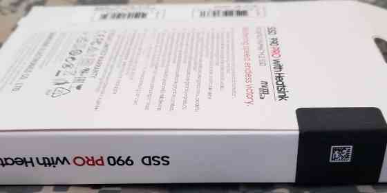 ОРИГІНАЛ!!! SSD Samsung 990 Pro with HEATSINK 2TB M.2 NVMe MZ-V9P2T0BW. Київ