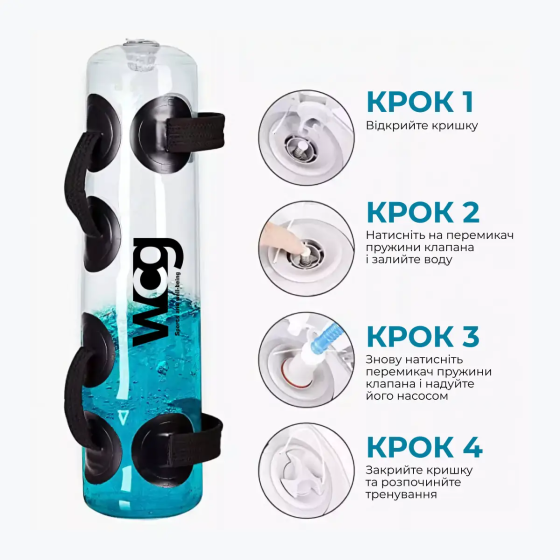 Мішок для кросфіту Water Bag аквамішок 20 кг Київ