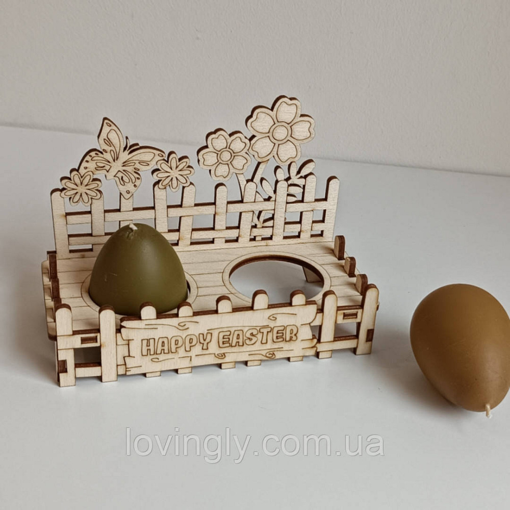 Декоративная подставка под пасхальные яйца 14*10см Ирпень - изображение 3