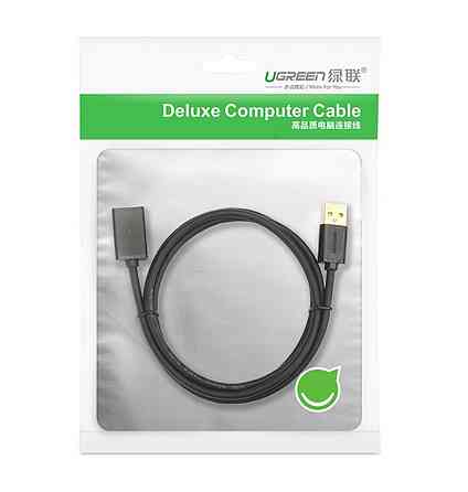 Кабель USB 3.0 - Micro USB Тип B Ugreen US130 (Чорний, 1м) Миколаїв