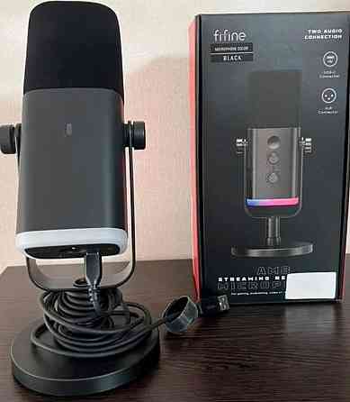 Мікрофон Fifine AM 8 для ігор, стрімінгу, подкастів ОРИГІНАЛ Киев