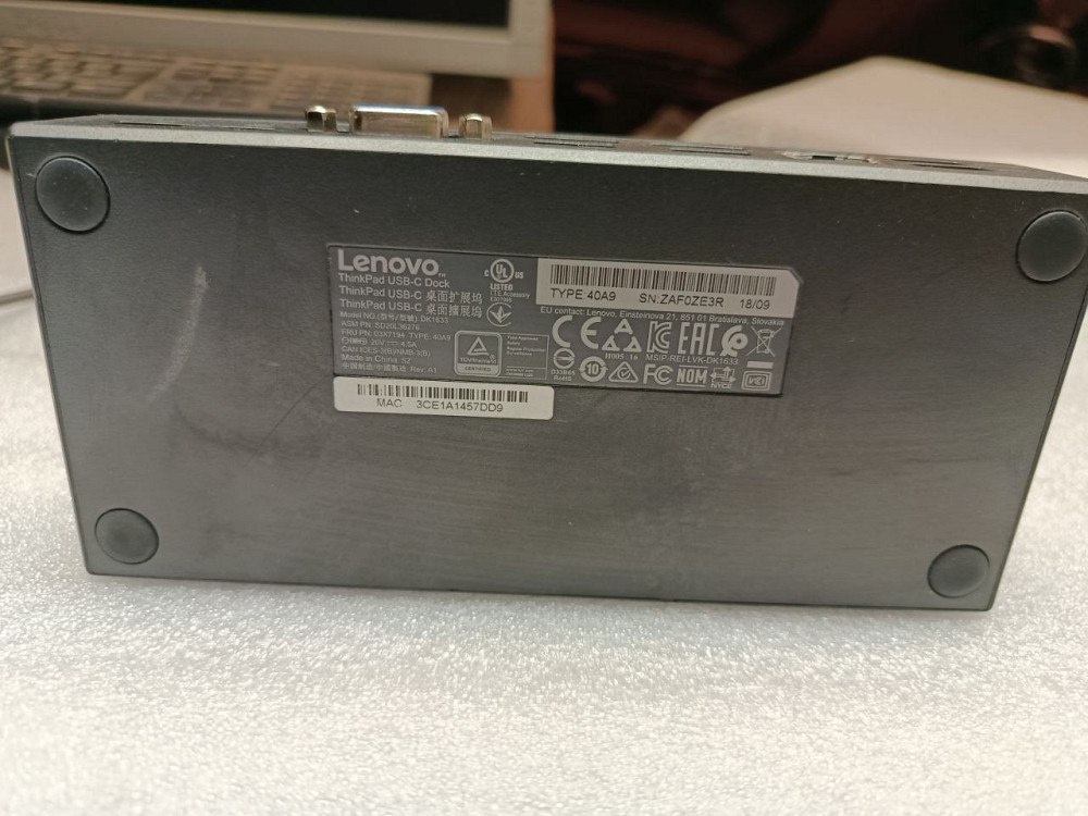 Док-станція Lenovo ThinkPad DK1633 ( товар вживаний) Луцк - изображение 4