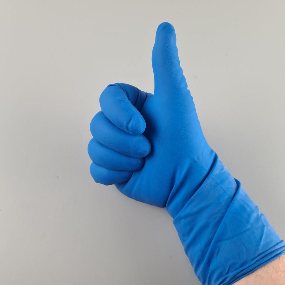 Резиновые перчатки "Амбулатория" MEDIPLUS 50 шт. (M) (1 пачка) Харьков - изображение 3