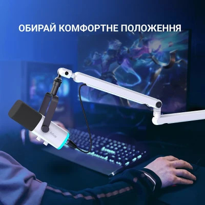 Микрофон Fifine TAM8W USB White (TAM8W) Винница - изображение 9