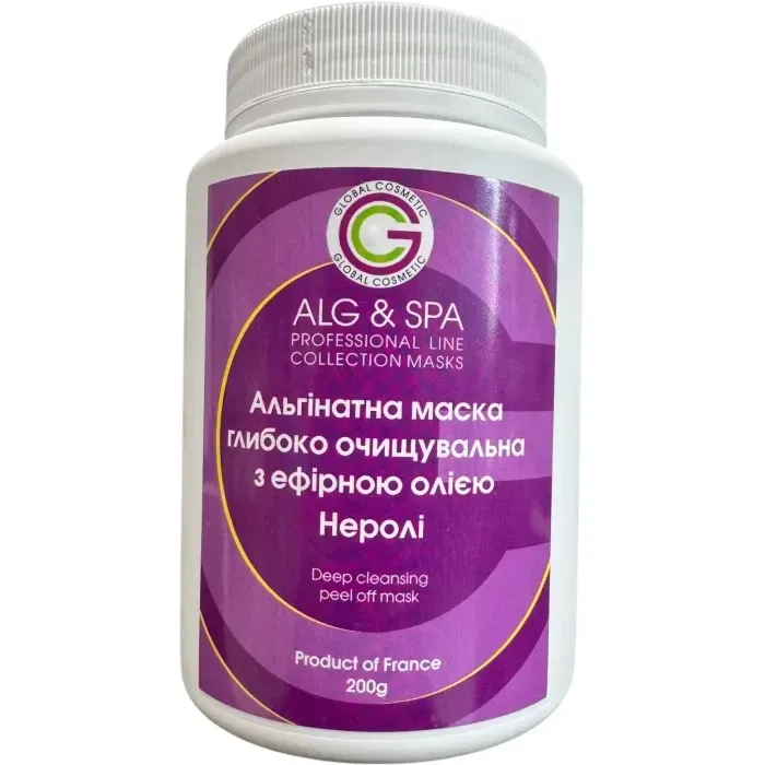 Глибоко очищаюча альгінатна маска з ефірною олією Неролі Deep Cleansing Peel Off Mask ALG & SPA, 200г Дніпро - фото 1