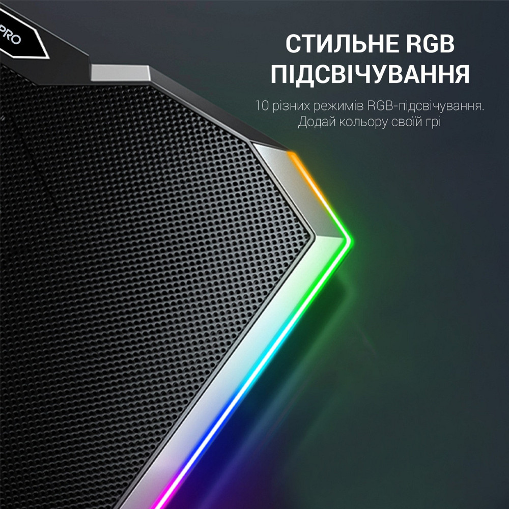 Підставка для ноутбука GamePro CP870 ( Чорний ) Харків - фото 14